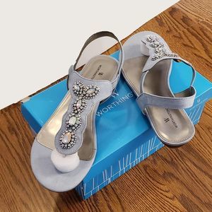Worthington Odette Suede Sandals NWT